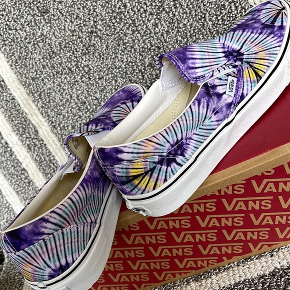 Vans Classic Slip-On New Age Purple Tie Dye MENS - Picture 15 of 16